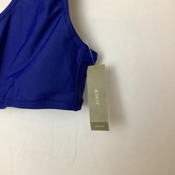 NWT Women's J.Crew Swim Top XXL Blue - Picture 2 of 4